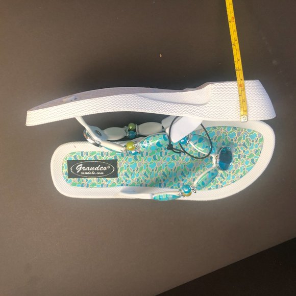 Grandco Sandals ~ Ocean ~ White Sole - Picture 4 of 5